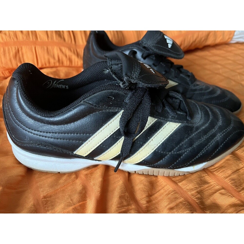Adidas Womens Adiprene 919929 Black Soccer Field Shoes Size 8